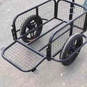 스쿠터 트레일러 사륜 바스켓 버킷 ATV 운반 트렁크