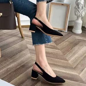 [SW50BA4]가을 구두 미들힐 데이트 신발