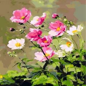 피포페인팅 Q1018 꽃정물화 DIY명화그리기 셀프페인팅