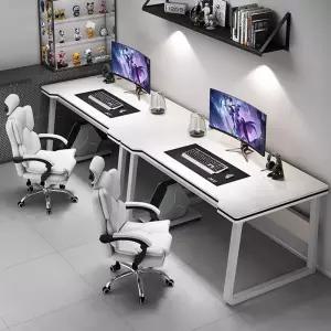 2인용 게이밍 책상 컴퓨터책상 서재 커플 데스크 테이블 컴퓨터
