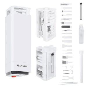 ARVOK 휴대폰 및 노트북 청소 컴퓨터 키트 청소기 전자 32 충전기 전자 기기용 휴대폰 화면 청소 in 카메라 1 키보드 키트 노트북 키트 다기능
