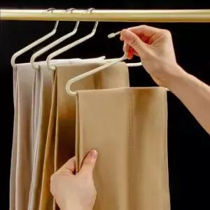 [생활] 논슬립 바지걸이 옷걸이 옷가게 의류매장 10P