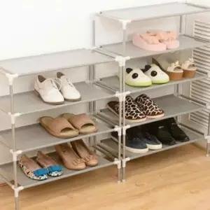 [생활] 좁은현관 간이 슈즈랙 조립식 신발 정리대