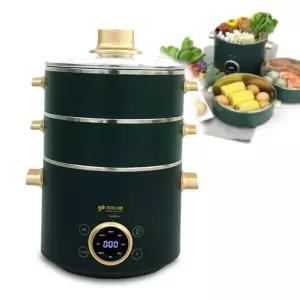 전기냄비 키친아트2534 멀티 전기쿠커 전기찜기 3단분리세척