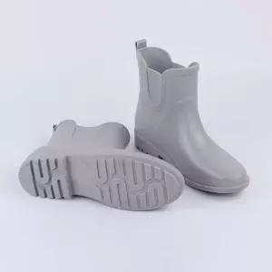인기상품 여성 발목 레인 부츠 워커 반장화 고무 숏장화 단화 [W345D63_260309]