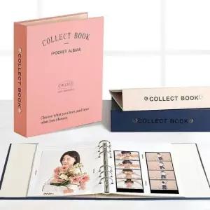 [문구/오피스] 사진 보관 포켓앨범 미니 카드 정리함 엽서 바인더 스티커 케이스 사진첩