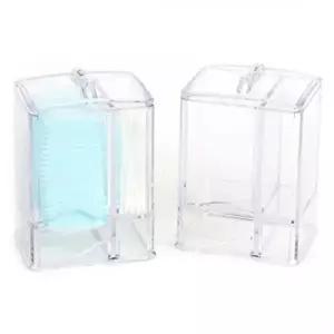 [알티피아]BS ST-822 화장솜 면봉꽂이 용기세트90x70x120mm