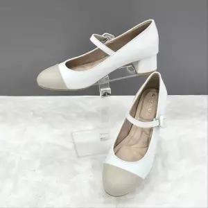 [탠디]여성 스트랩 포인트 미들힐 X2HF50DP14 WHITE 2SD_JJ