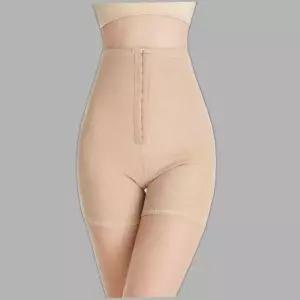 여성 하이웨이스트 버클 코르셋 반바지 메쉬거들 힙업