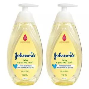[알티피아]존슨즈 탑투토 베이비 바스 500ml X 2개