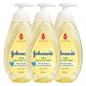 [알티피아]존슨즈 탑투토 베이비 바스 500ml X 3개