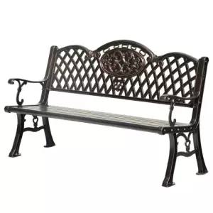 주물 벤치 스틸 의자 유럽풍 야외 정원 인테리어 포토존 장식