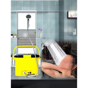 캠핑용 샤워기 휴대용 이동식 고압 차박 욕조 히팅 워터펌프 샤워 세차 캠핑카 온수