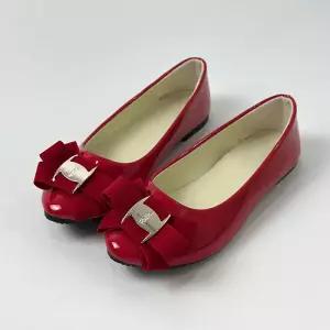 리본 에나멜 5컬러 원피스 단화 플랫슈즈 F800