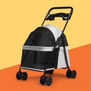 소형견 펫유모차 저상형 강아지웨건 접이식 개유모차