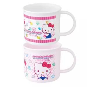 스케이터 아기컵 헬로키티 마슈구미 핸들컵 200ml 2P 세트 유아컵 어린이컵 아동컵
