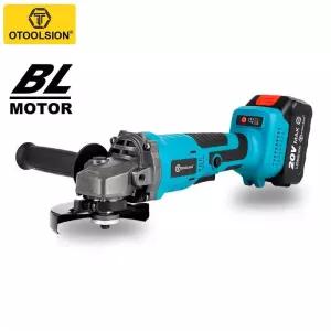 드릴날연마기 비트 전기 브러시리스 앵글 그라인더 20V 무선 리튬 이온 배터리 연마 절단 연삭