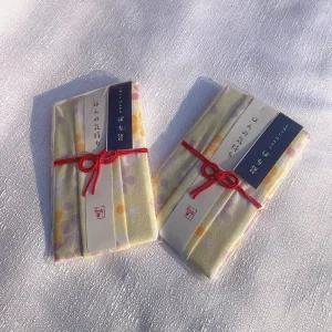 일본제 면 손수건 28x34cm (은행나무꽃)