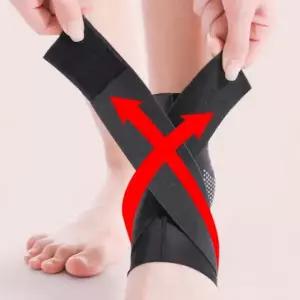 발목 테이핑 아대 얇은 축구 발목보호대