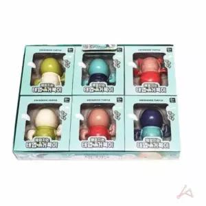 낱개 (색상랜덤 태엽 아기목욕장난감 욕조장난감 헤엄치는 1개) 거북이