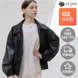 [출고가 150,000원][루브르파리][GS단독] 제니 비건 레더 자켓 JK0020_C