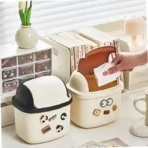 DIY 화장대 미니 휴지통 커스텀 탁상용 쓰레기통