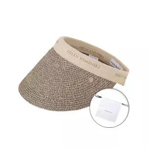 [헬렌카민스키] 25FW 여성 비앙카 12 바이저햇 이클립스멜란지네츄럴로고 더스트백 포함 HAT52493