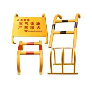 야외 소화전 가드 모델 소화기 울타리 프레임 도로 소화전보호대 N자형 스티커