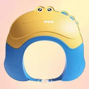말랑 악어 아기 샴푸캡 샤워캡 머리감기기 샴푸모자