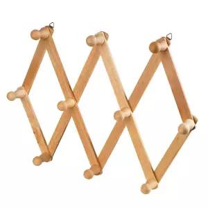 영수 207 형 원목 자바라 옷걸이 대형 나무