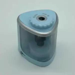 [문구/오피스] 자동 연필깎이 어린이 전기 블루 색상 연필 연삭기