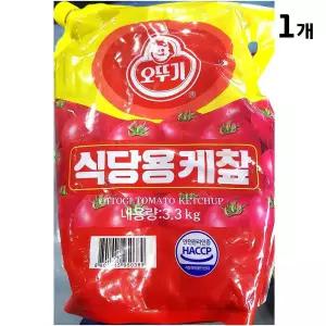 토마토케찹오뚜기 파우치 3.3k 식자재