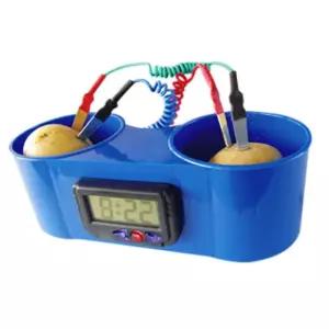 과일산도이용 전지시계 만들기 실험키트 초등과학 돌봄교실 집게전선