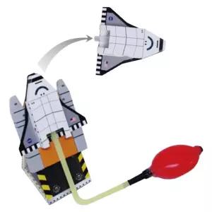 압력과추진 우주선 펌프 에어로켓 5인세트 과학키트 우드락만들기 발포정 놀이학습