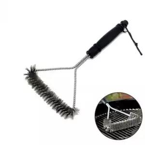 바비큐 그릴 청소용 스테인리스 솔 캠핑 바베큐 클리너 BBQ 그릴