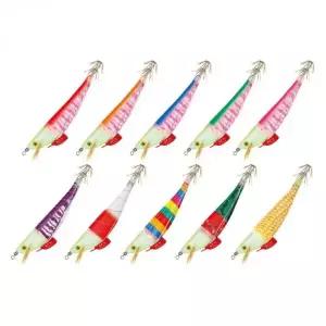 라이브 생미끼 에기 채비 쭈꾸미 갑오징어 한치 낚시용 축광