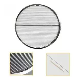 숯불용 원형 스테인리스 그릴망 캠핑 바베큐 석쇠 철망 구이판