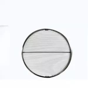 원형 고기용 구이판 바베큐용 석쇠 불판 BBQ 그릴용 숯불 직화