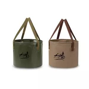 bns 접이식 다용도 캠핑 버킷 바구니 10L