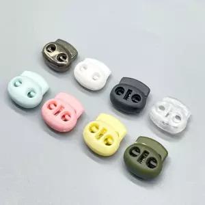 수예용품 끈스토퍼 이중홀더 가방끈부자재 흑니켈