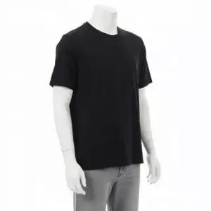 MUST IT_아워레가시 26SS 뉴 박스 티셔츠 블랙 클린 저지 반팔 M2206NBL