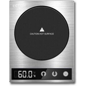 책상용 코소리 커피 머그 워머, 디지털 컵 히터, 및 크리스마스 선물, 1 F 정밀 온도 조절, 터치 테크 LCD 디스플레이(77-194 ), 304 스테인리스 스틸