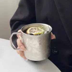 [하프클럽/브이와이]스테인레스 스텐물컵 물컵 캠핑용 가정용 컵