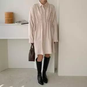 아이우먼 티어드카라롱셔츠원피스 LTS746M503 빅사이즈 (31793040A)