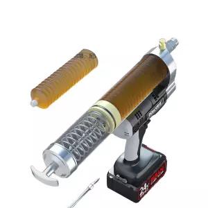 자동 구리스건 중장비 구리스 에어 전동 충전식 흡입판 무선 공압