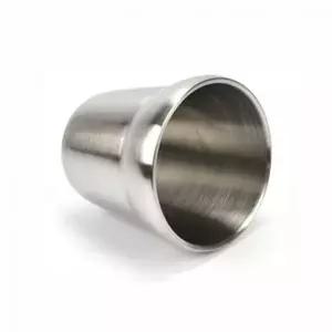 [하프클럽/브이와이]대형 스텐물컵 식당용 스텐 이중 물컵