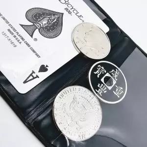 리더텐더 동전순간이동 마술카드 지페뚫는펜 미라클코인