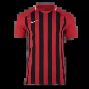 나이키 스트라이프 디비전 축구저지 반팔 레드 스포티한 단체티 헬스티셔츠 활력넘치는 등산티 간편한운동