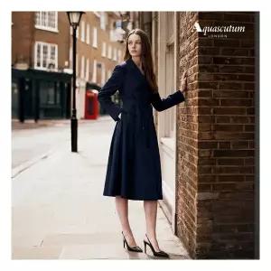 아쿠아스큐텀 26SS 트렌치 원피스 974955