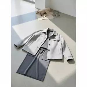 ZOOC 25년 겨울 루즈핏 셔츠형 코트 Z254MSG542